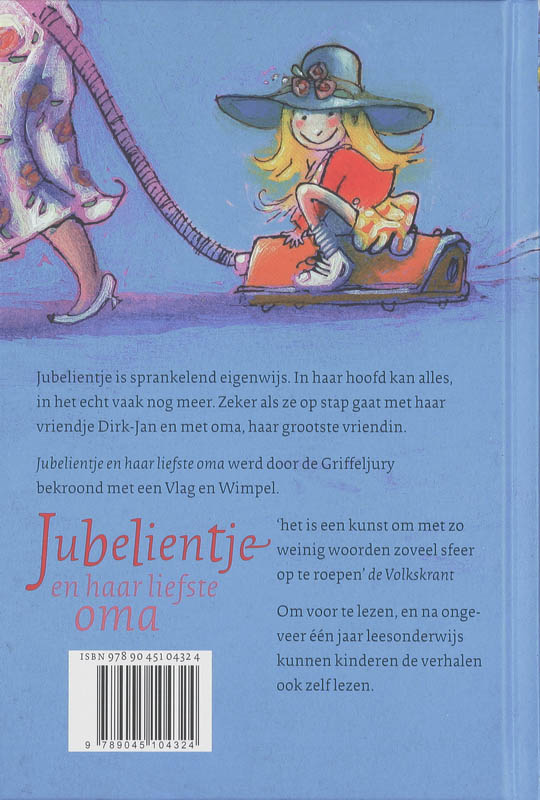 Achterkant van Jubelientje en haar liefste oma