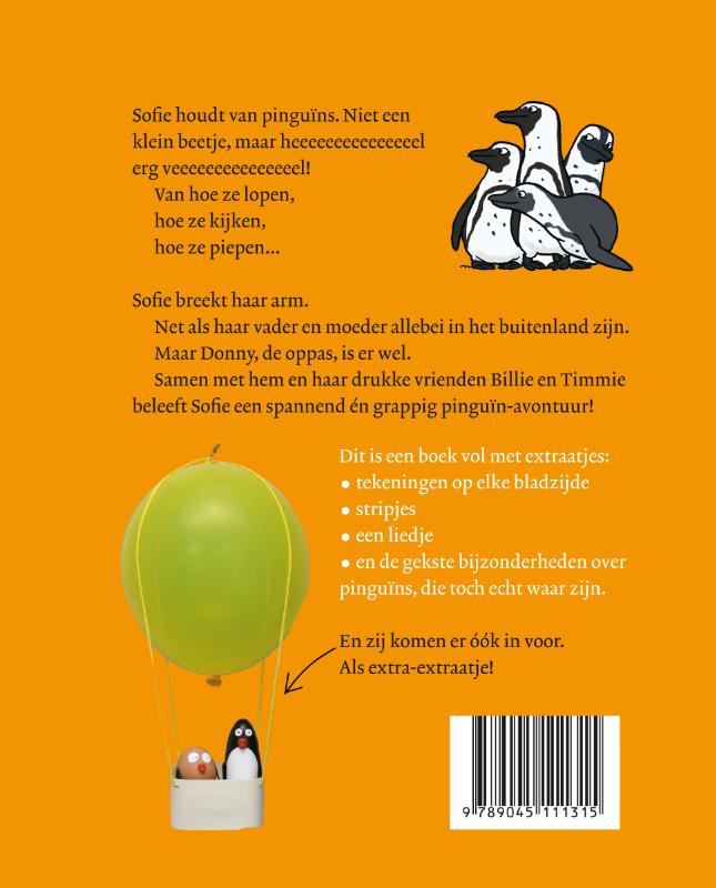 Achterkant van Sofie en de pinguïns
