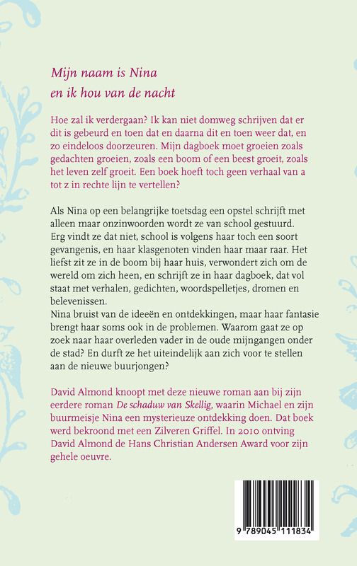 Achterkant van Mijn naam is Nina