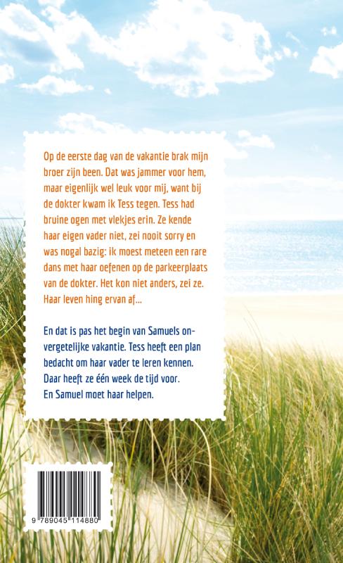 Achterkant van Mijn bijzonder rare week met Tess
