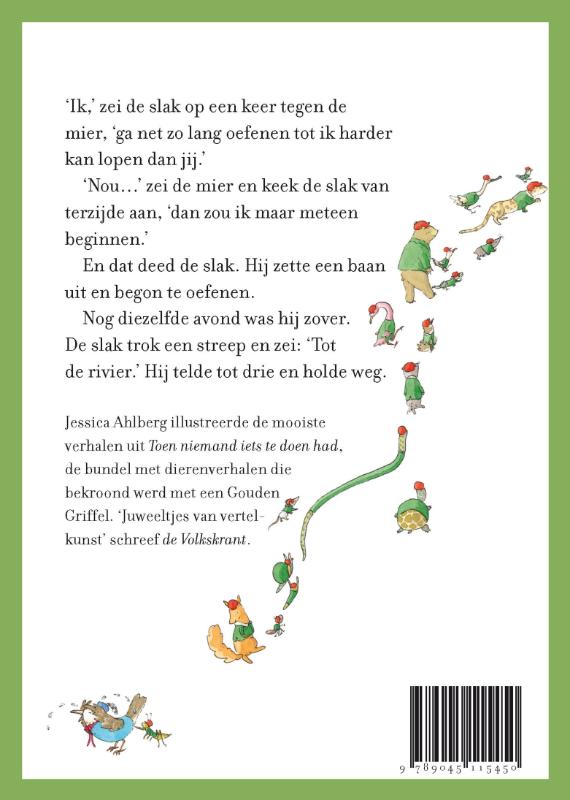 Achterkant van Toen bijna niemand iets te doen had