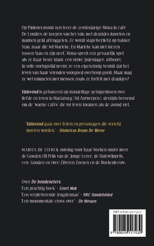 Achterkant van Valavond