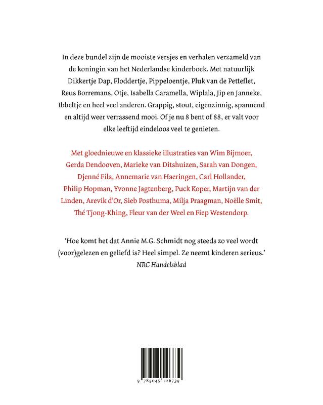 Achterkant van Het mooiste van Annie M.G. Schmidt