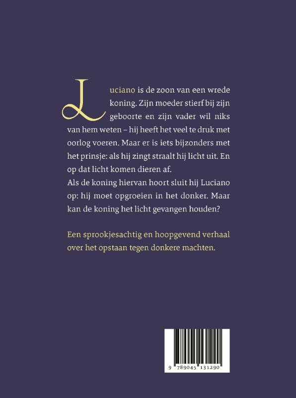Achterkant van De prins die licht gaf