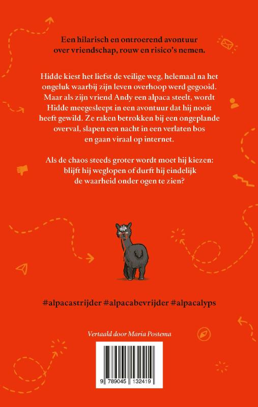 Achterkant van De niet-zo geslaagde ontsnapping
