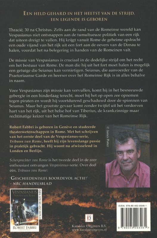Achterkant van Scherprechter van Rome
