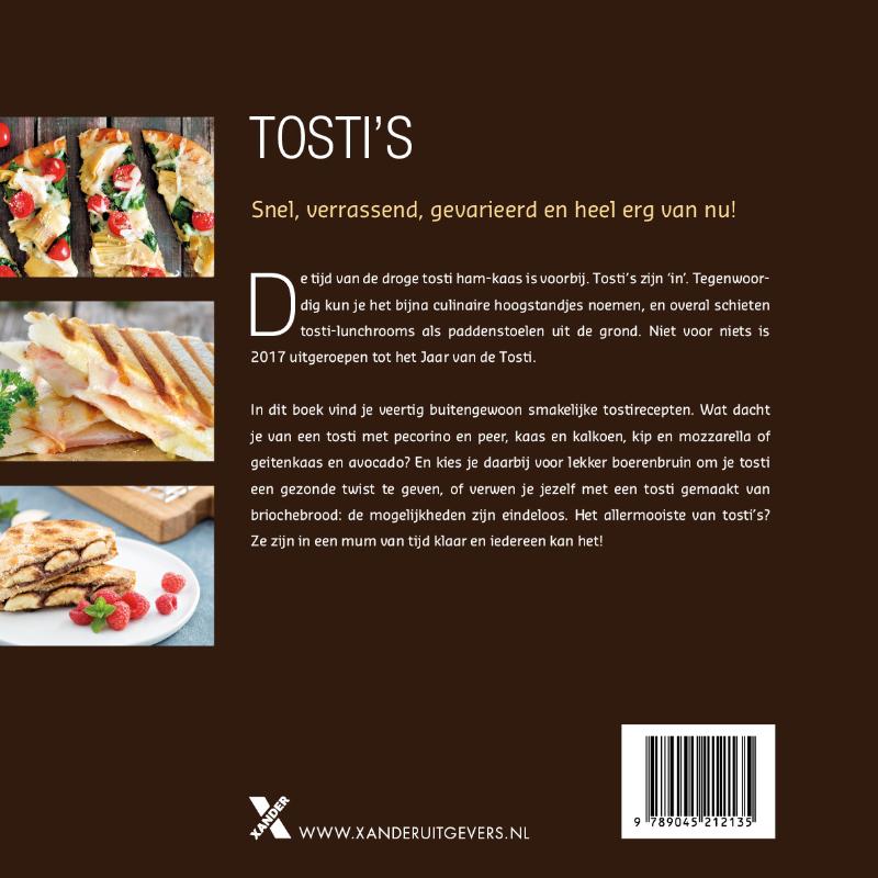 Achterkant van Tosti's