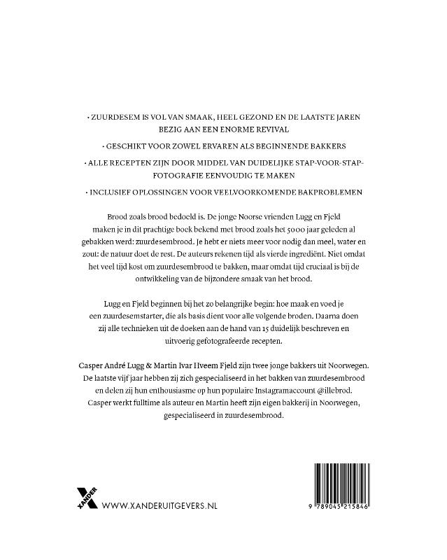 Achterkant van Zuurdesem