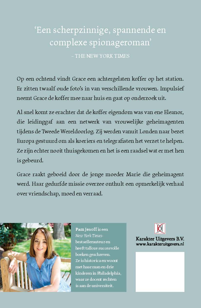Achterkant van De verdwenen meisjes uit Parijs