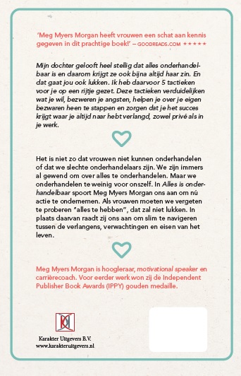 Achterkant van Alles is onderhandelbaar