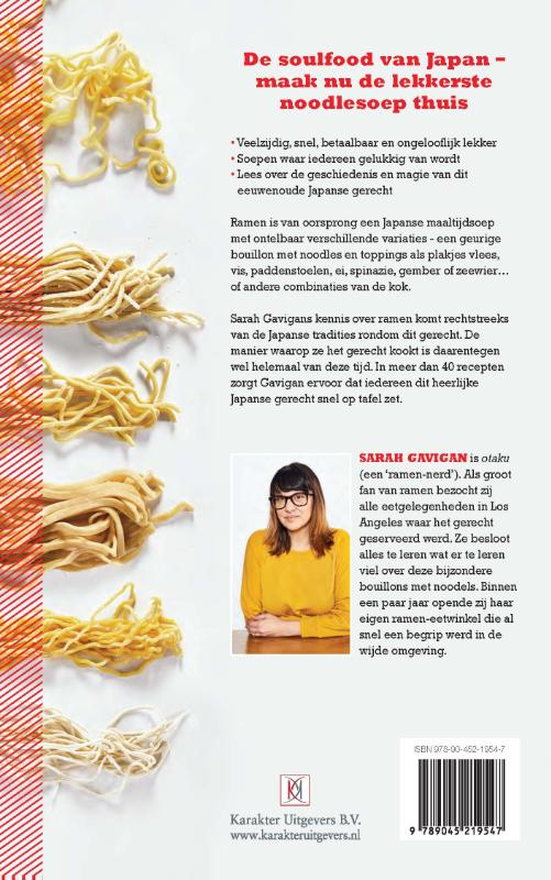 Achterkant van Ramen Otaku
