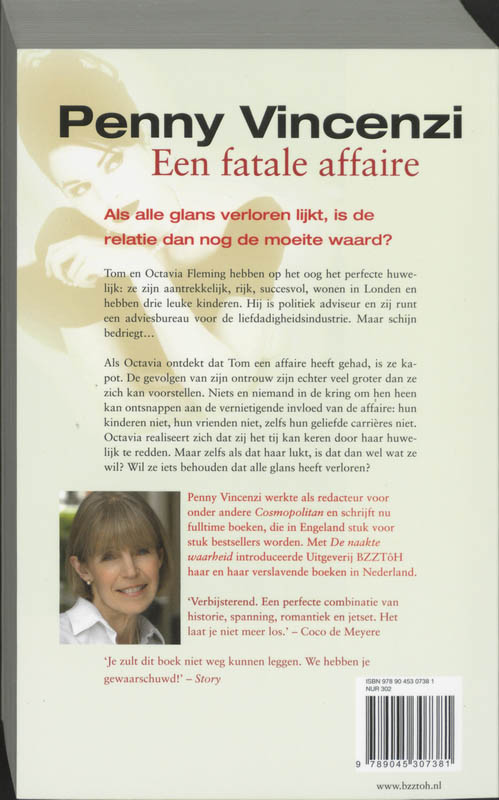 Achterkant van Een fatale affaire