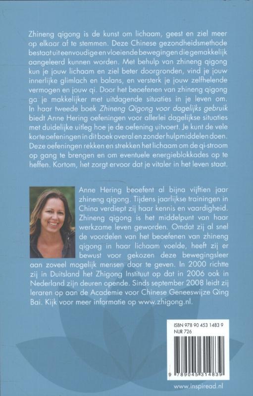 Achterkant van Zhineng qigong