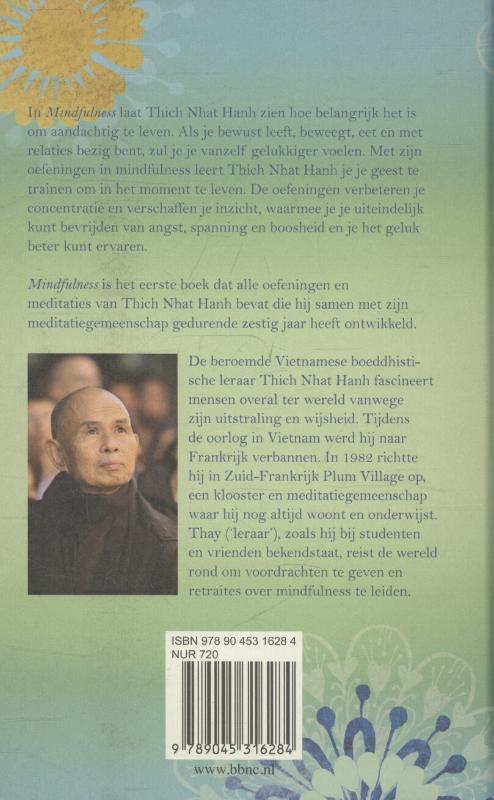 Achterkant van Mindfulness