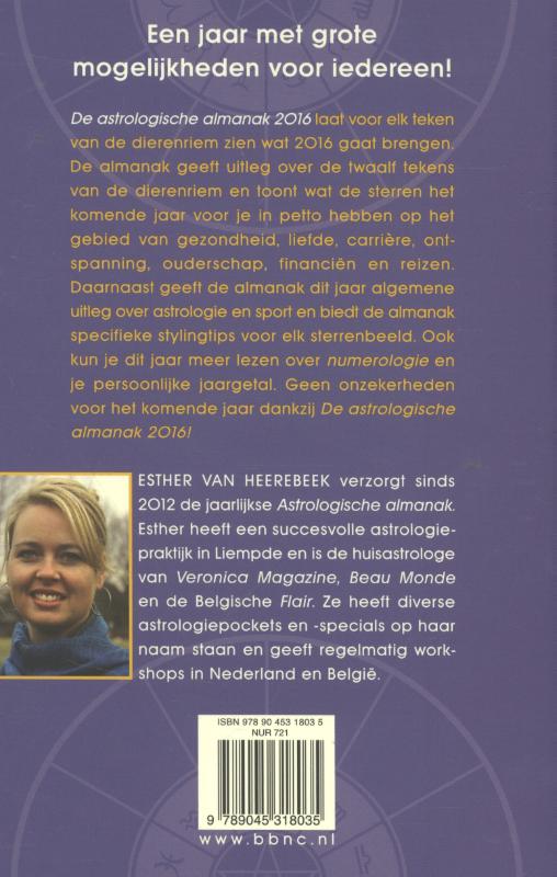Achterkant van 2016