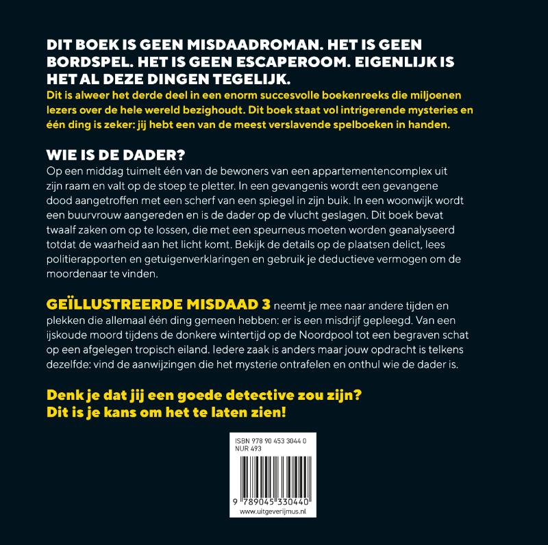 Achterkant van Geïllustreerde misdaad 3