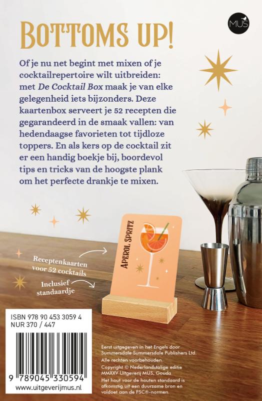 Achterkant van De Cocktail Box