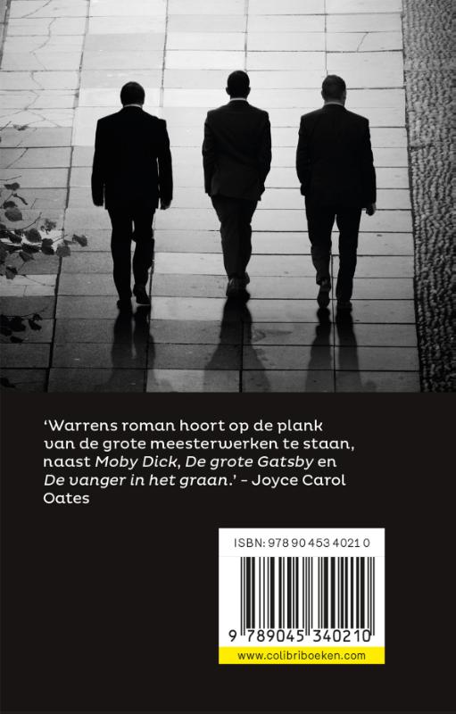 Achterkant van All the King's Men of de ondergang van Willie Stark