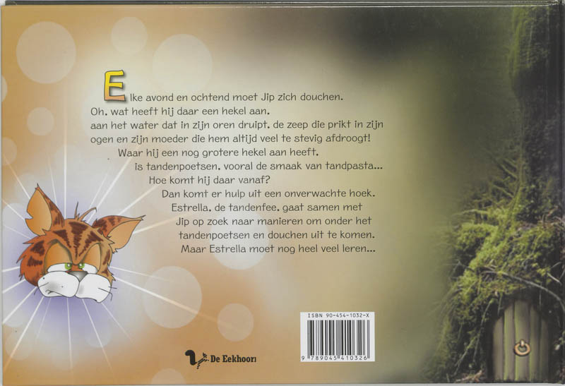 Achterkant van De betoverde tandenborstel