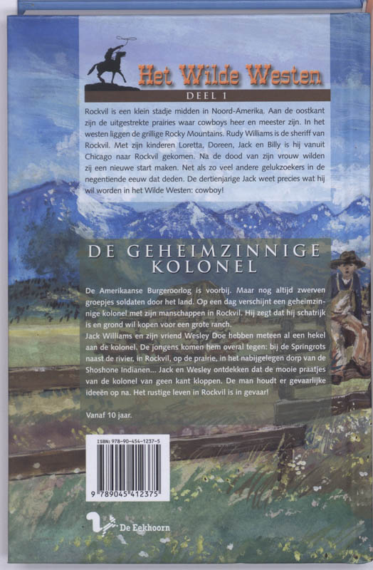 Achterkant van De geheimzinnige kolonel