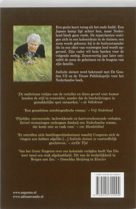 Achterkant van Indische duinen