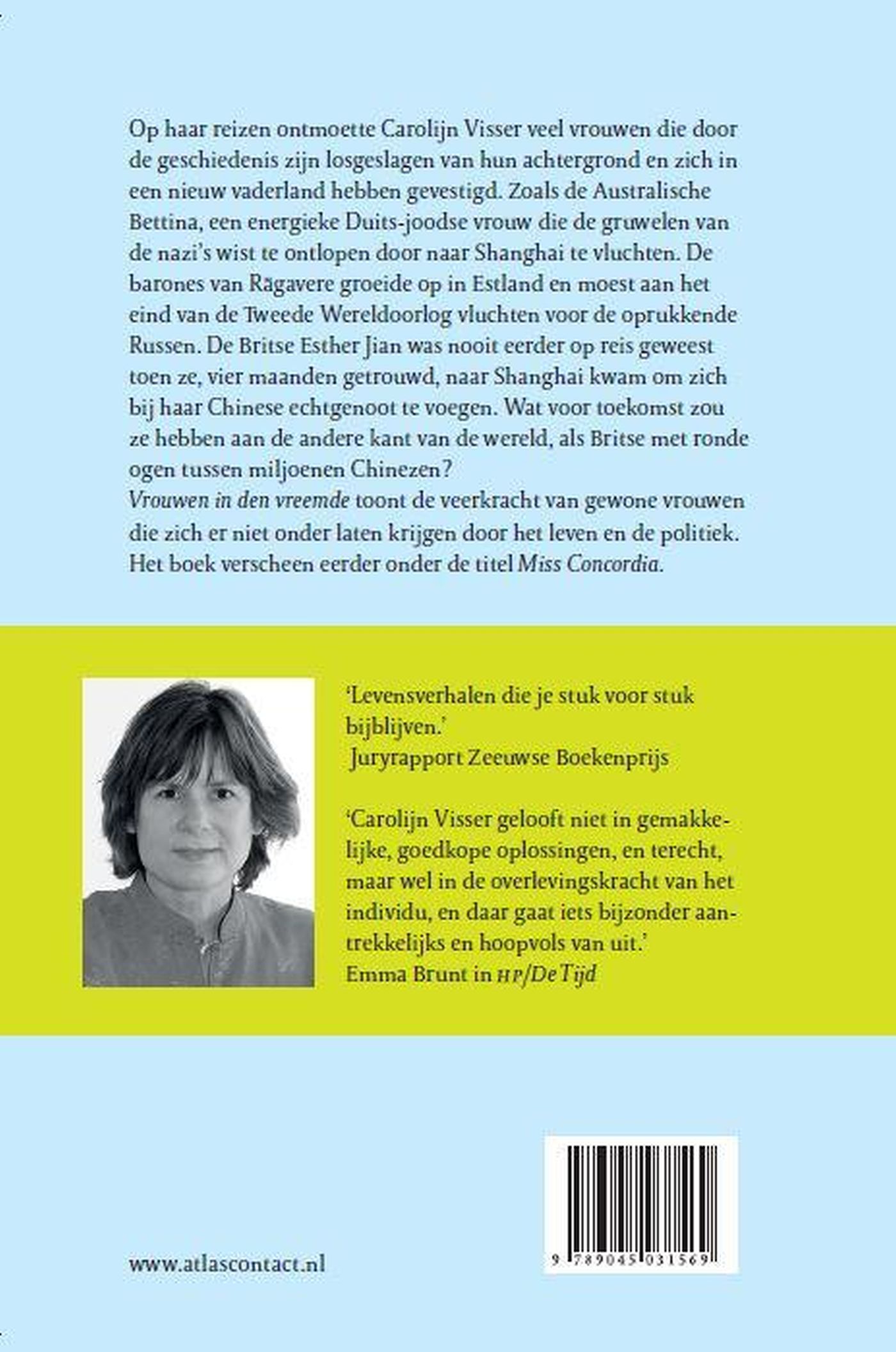 Achterkant van Vrouwen in den vreemde
