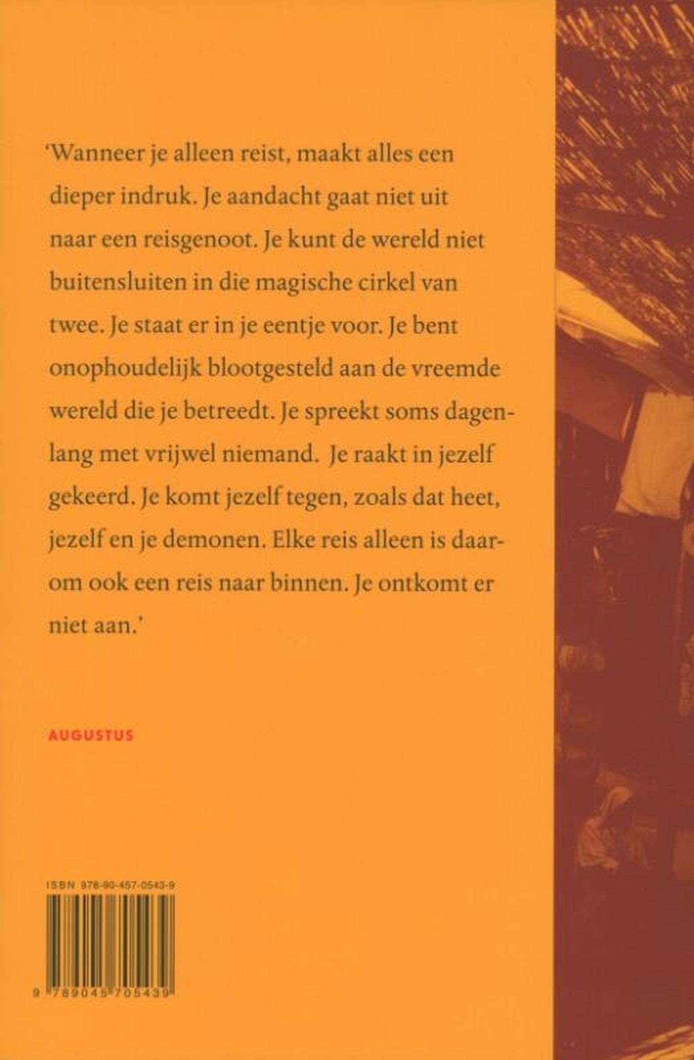Achterkant van Brief aan een jonge Atlas