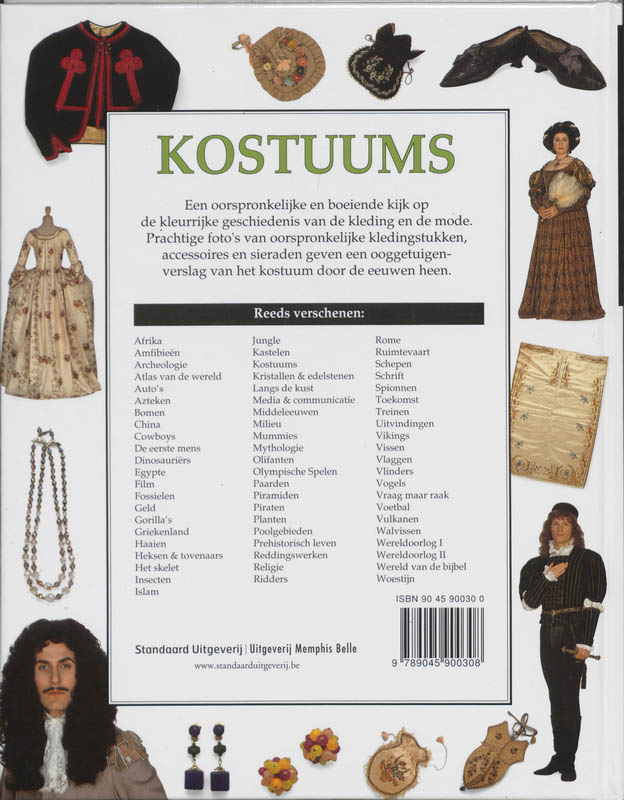 Achterkant van Kostuums