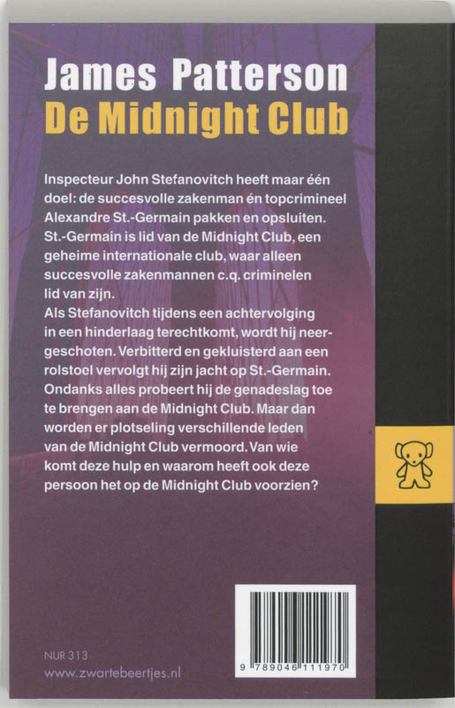 Achterkant van De Midnight Club
