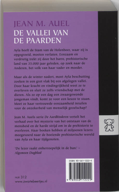 Achterkant van 2 De vallei van de paarden