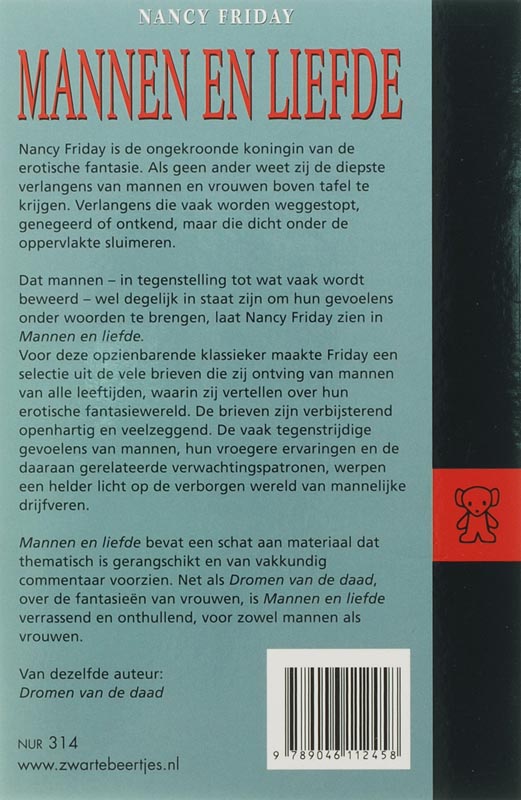 Achterkant van Mannen en liefde