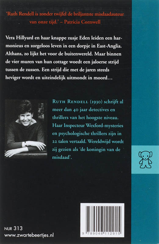 Achterkant van Terugzien in de duisternis