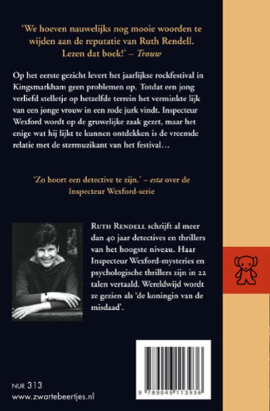 Achterkant van Festivalmoord