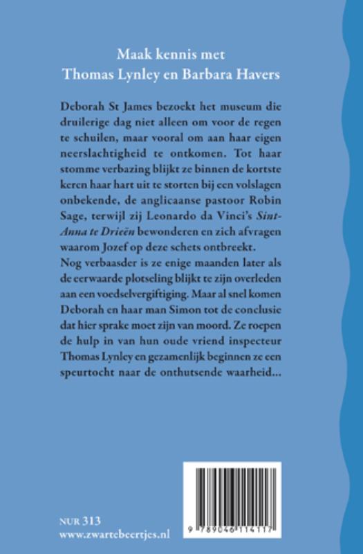 Achterkant van De verdwenen Jozef