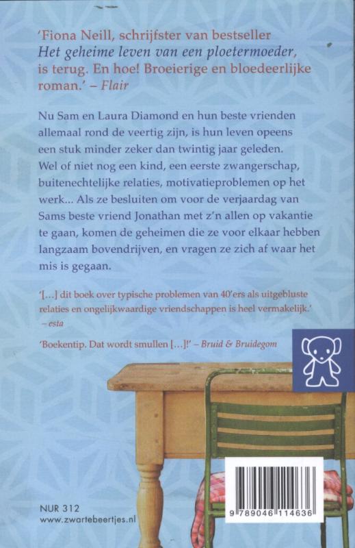 Achterkant van Vriendschap liefde en andere stommiteiten