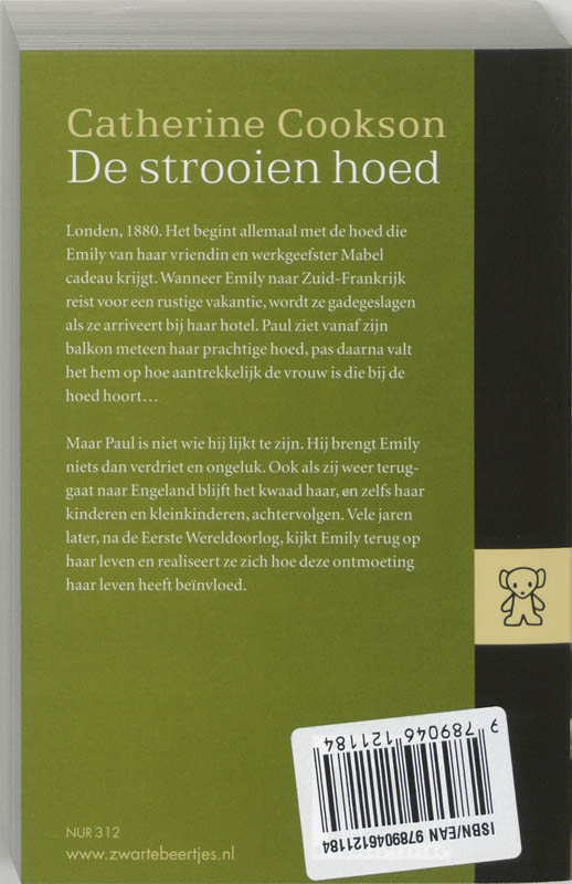 Achterkant van De strooien hoed