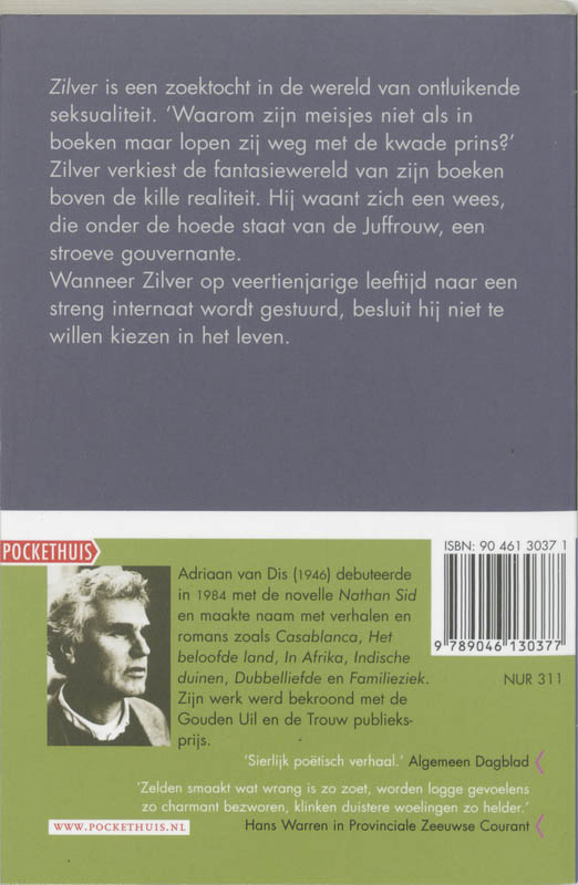 Achterkant van Zilver, of Het verlies van de onschuld