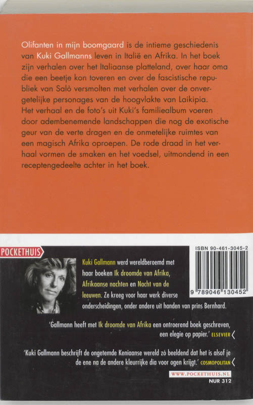 Achterkant van Olifanten in mijn boomgaard