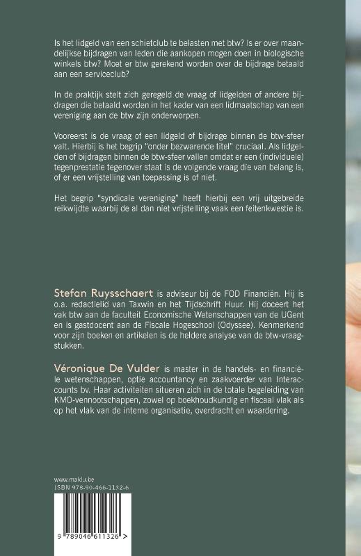 Achterkant van Lidgelden en andere bijdragen: wanneer belast met btw?