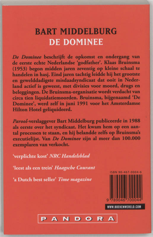 Achterkant van De Dominee