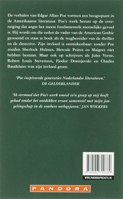 Achterkant van Verhalen