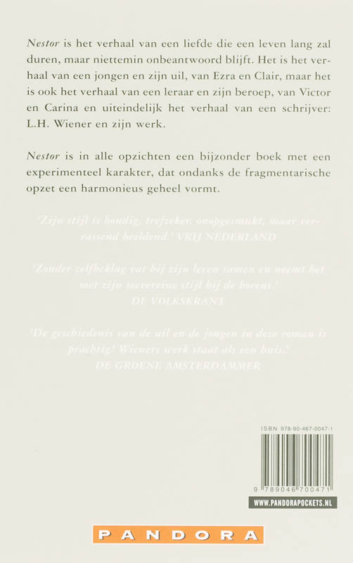 Achterkant van Nestor