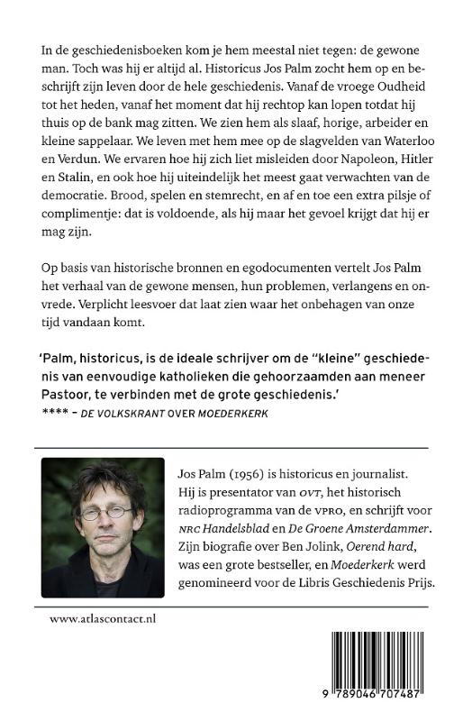 Achterkant van De gewone man