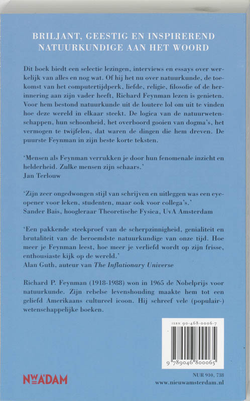 Achterkant van Nederlandse editie