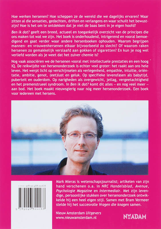 Achterkant van Ben ik dat?
