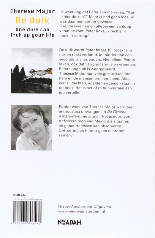 Achterkant van De duik