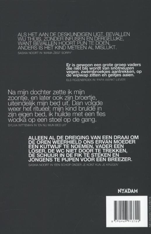 Achterkant van LINDA. het opvoedboek