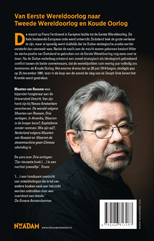 Achterkant van Drie oorlogen