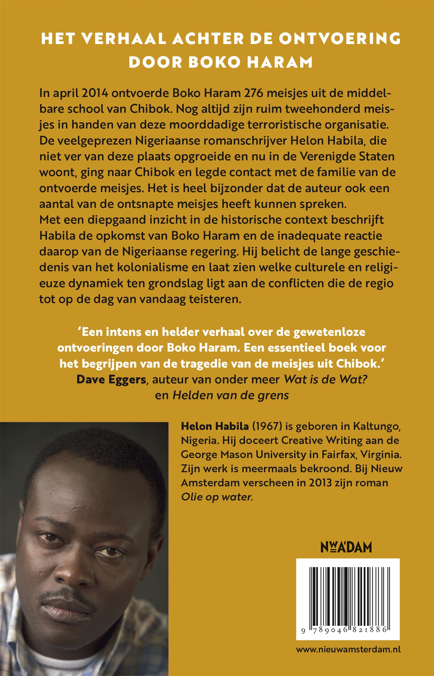 Achterkant van De meisjes uit Chibok