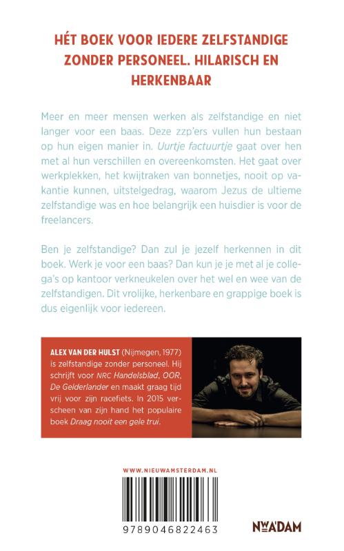 Achterkant van Uurtje factuurtje